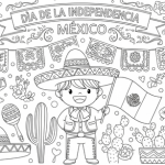 16 de septiembre mexico coloring pages