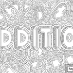 Addition coloring worksheets