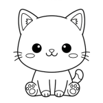 Adult animal colouring book