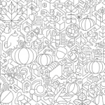 Adult autumn coloring pages