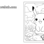 Adult coloring pokemon