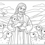 Christian coloring pages for toddlers
