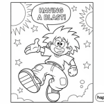 Color pages 90s cartoon