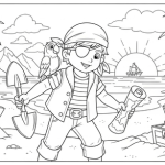 Coloring pages for 6 year old boy