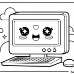 Computer coloring pages