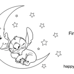 Disney lilo and stitch coloring pages