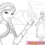 Disney princess coloring pages printable