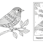 Doodle art coloring pages for adults