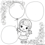 Doodle coloring book for adults