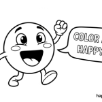 Emogi hard coloring pages for adults