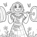 Encanto printable coloring pages