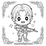 Fortnite coloring pages john wick