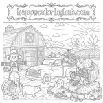 Free 1st grade thanksgiving coloring pages