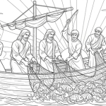 Free childrens printable coloring and activity pages - jesus is always with us