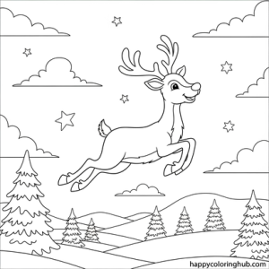 Free christmas coloring pages for adults and kids