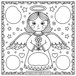 Free christmas coloring pages for adults pdf