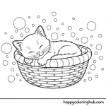 Free coloring pages for 3 -4 year olds