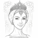 Free coloring pages for ballerinas