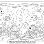 Free easy coloring pages for kids