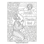 Free jonah and the whale coloring pages