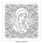 Free printable christian coloring pages