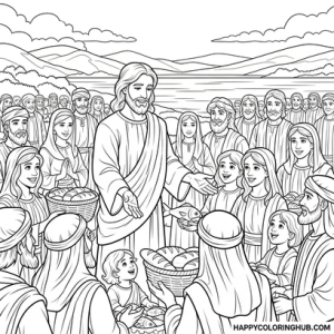 Free printable coloring pages for toddlers jesus