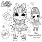 Free printable coloring pages lol surprise