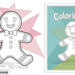 Free printable coloring pages of the story the gingerbread man