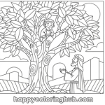 Free printable coloring pages zacchaeus