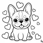 French bulldog coloring pages