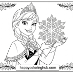 Frozen colouring