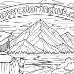 Graduation coloring pages