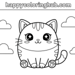 Happy coloring pages for kids pdf