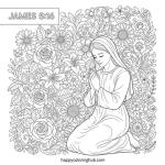 James 5:16 coloring page