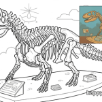 Jurassic world coloring