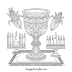 Kwanzaa coloring pages