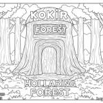 Legends of zelda coloring page