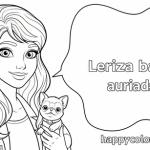 Leriza may coloring book
