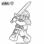 Nexo knights free coloring pages