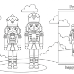 Nutcracker coloring page