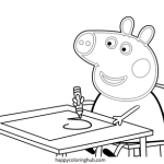 Peppa coloring