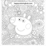 Peppa pig s coloring pages