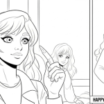 Princess tiana coloring pages