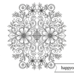 Printable flower pictures for adults