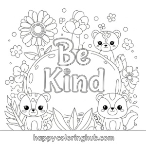 Quote coloring pages for kids