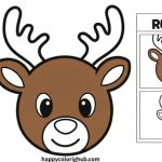Rudolph the red nosed reindeer movie coloring pages