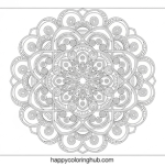 Spiroglyphics coloring pages