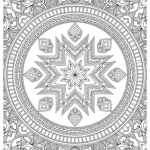 Star quilt coloring pages