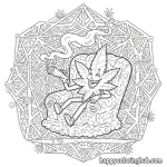 Stoner cartoon coloring pages
