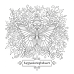 Stress free coloring pages printable